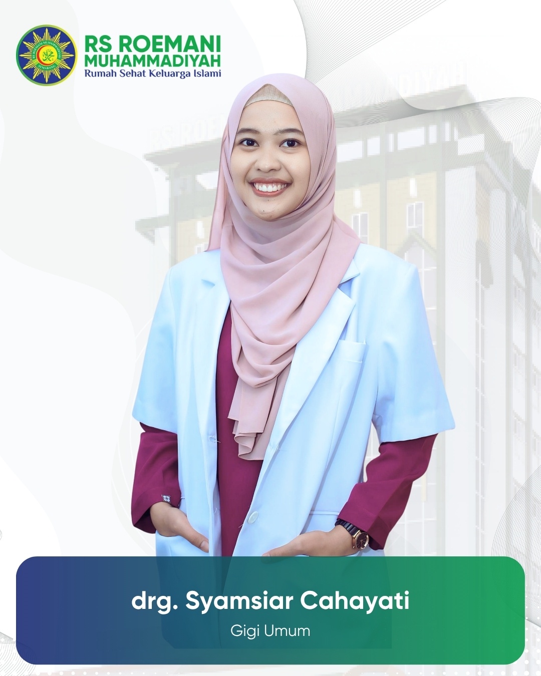 Syamsiar Cahayati, drg